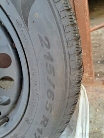 Predám Zimnú sadu na VW Tiguan, Kodiaq 17" tky, PIRELLI - 2