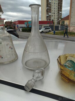 Predám karafu, karafu. Cukornicka, art deco - 2