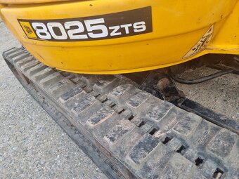 JCB 8025 ZTS 2013 3400mth - zánovní pásy - 2