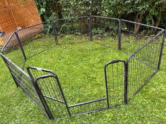 Ohradka pre psa 160x160x80cm - 2