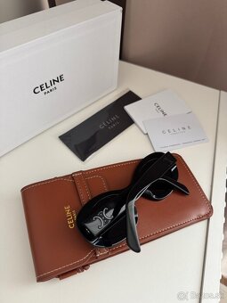 CELINE slnečné okuliare čierne - 2