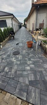 Pokládka zámkovej dlažby - 2