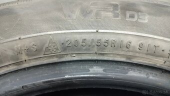 Zimná pneumatika 4ks 205/55 R16 91T Nokian WR D3 - 2