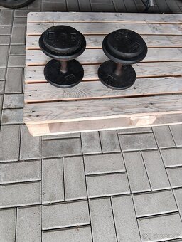 Činky jednoručky 2x15kg - 2