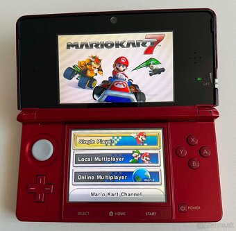 Nintendo 3DS Red + 128gb - 2