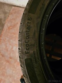 Predám letné pneumatiky Continental Eco Contact 6 205/45 R17 - 2