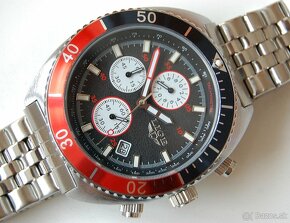 LIGE 8988 TURTLE Red-Blue - pánske luxusné hodinky - 2
