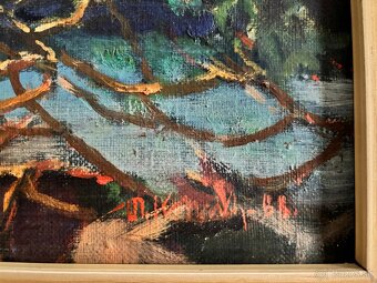 Obraz M.Kohút Vysoké Tatry 1968, olej na plátně 115x90 - 2