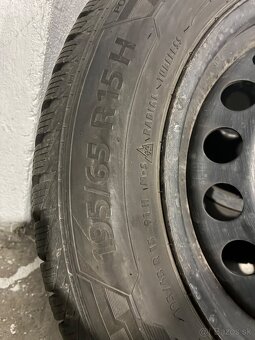 Zimné pneu s diskami 5x112 195/65 r15 - 2