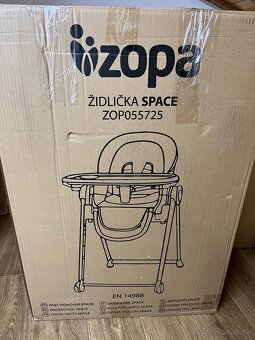Detská jedálenská stolička Zopa - 2