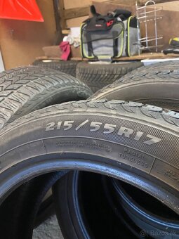 Predám 215/45 r17 Debica zimné gumy - 2