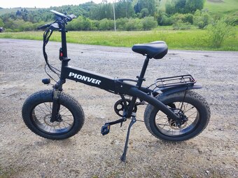 Úplne nový elektrobicykel Pionver P40, skladací, fat tire - 2