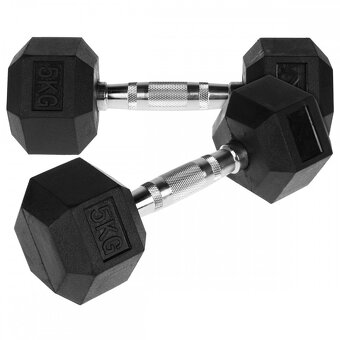 HEXA POGUMOVANÉ JEDNORUČKY 2,5kg-30kg, 2,5kg-50kg - 2