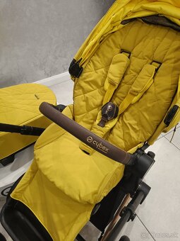 LUXUSNÁ TROJKOMBINÁCIA CYBEX ROSEGOLD PLATINUM YELLOW - 2