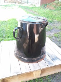 Smaltované hrnce, nádoby - 2