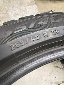 Pirelli 265/40 R20 zimné - 2