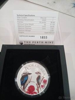 Strieborná minca Kookaburra 2023 - 2