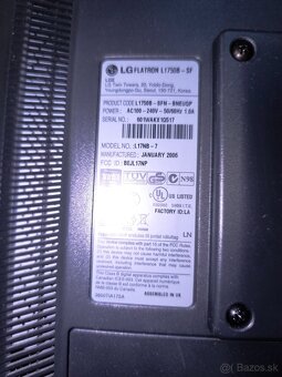 Predám Monitor LG L1750B-SF - 2
