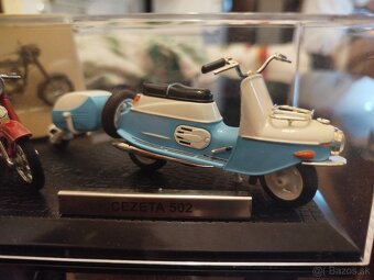 ČZ 502 a Jawa 354 modely - 2