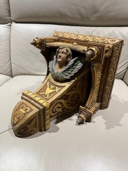 Starožitný drevenný oltár - 2