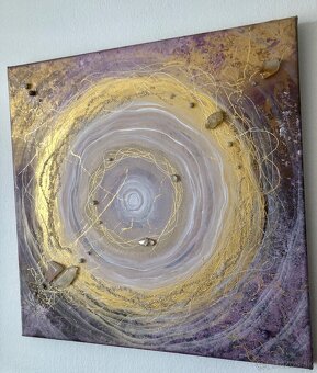 Liečivý obraz s kryštálmi - 2