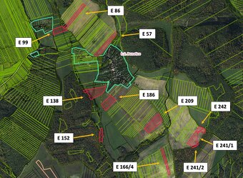 Bunetice - 2.900 m2 ORNÁ PôDA - 2