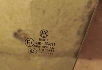 Sklo ľavých zadných dverí VW Passat B6 Variant - 2