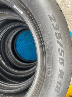 ZĽAVA - Letne Pirelli 235/55 R18 100V DOT 4620 , 343 - 2
