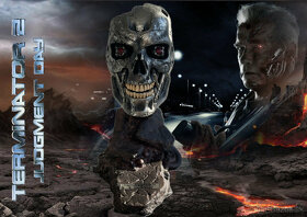 T 800 Battle Damaged Art Mask (Terminator 2) - 2