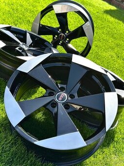 Tomason R20 5x112 Hyperblack Polished - 2