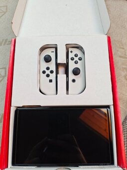 Nintendo Switch OLED + predlžená záruka / Doklad / Púzdro - 2