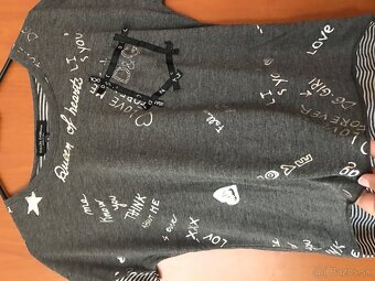 NOVÉ DOLCE&GABBANA asymetrické damske tricko S - 2