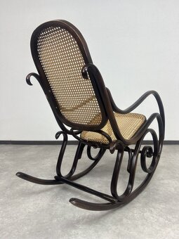 Hojdacie Kreslo Thonet s ratanovým výpletom - 2