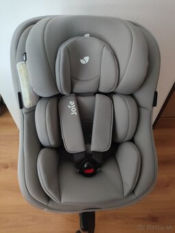 Predám autosedačku Joie spin 360 gray flannel - 2