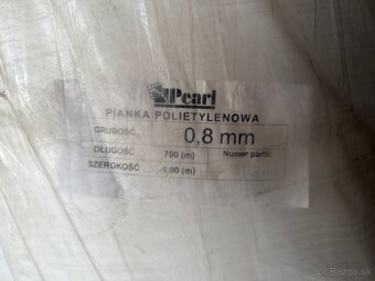 Penova fólia PE 0.8mm - 2