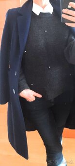 Vlnený kabát zn.Dara fashion, slov.výroba - 2