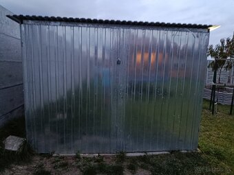 NAJLACNEJSIA 3x5 plechova pozinkovana garaz - 2