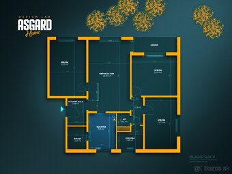 Zrekonštruovaný 4-izbový byt 85m2 s lodžiou, dvoma pivnicami - 2