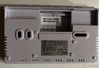 Digitálny izbový termostat EMOS P56201 s WiFi - 2