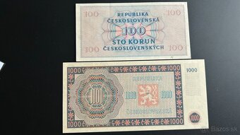 Bankovky ČSR 1945 Neperforované aUnc - 2