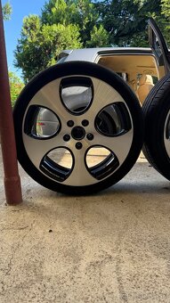 ORIGINÁLNE DISKY Z ĽAHKÝCH LIATIN GOLF GTI 245/45/18 4x18" - 2