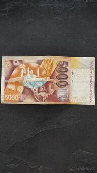 Slovenská bankovka 5000 SK - 2