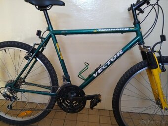 bicykel VECTOR 26 "kolesá, Top stav, na výšku cca 160 -180 - 2