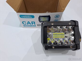 LED Pracovné svetlo 60W Diaľkove + držiaky - 2