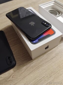 Apple iPhone X / 64GB Black Nová Bateria TOP stav - 2