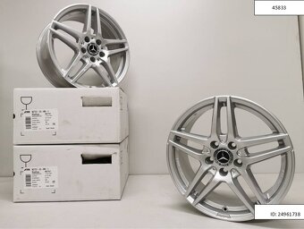 Mercedes A, B, CLA alu disky 6,5X17 5x112 ET49 1251 - 2