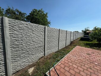 BETÓNOVÉ PLOTY LACNO A RÝCHLO KOŠICE/MOLDAVA OKOLIE - 2