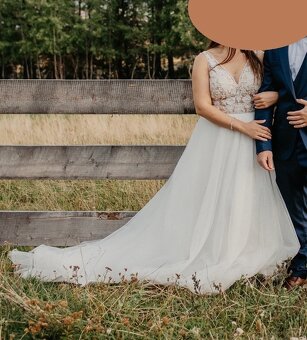 Svadobné šaty ORCHIDEE veľ. 38/40 - 2
