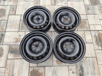 4x98 r14 plechové disky Fiat 500, Panda, Punto, Doblo - 2