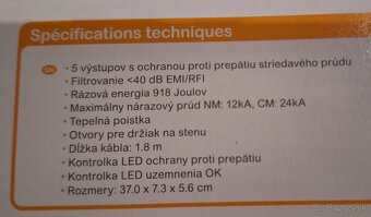 APC PM5-FR prepäťová ochrana - 2